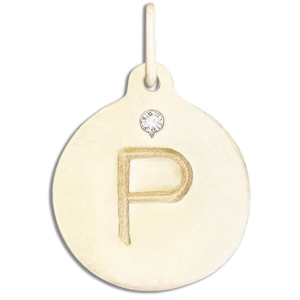 Helen Ficalora “P” Alphabet Charm
